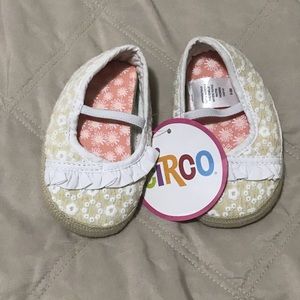 NWT- Circo- Baby Espadrilles- Size 6-9 mo.